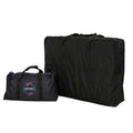 Zenthesia™ Vibroacoustic Sound Therapy Bed 2 carrying bags in black, showcasing portability and convenience.
